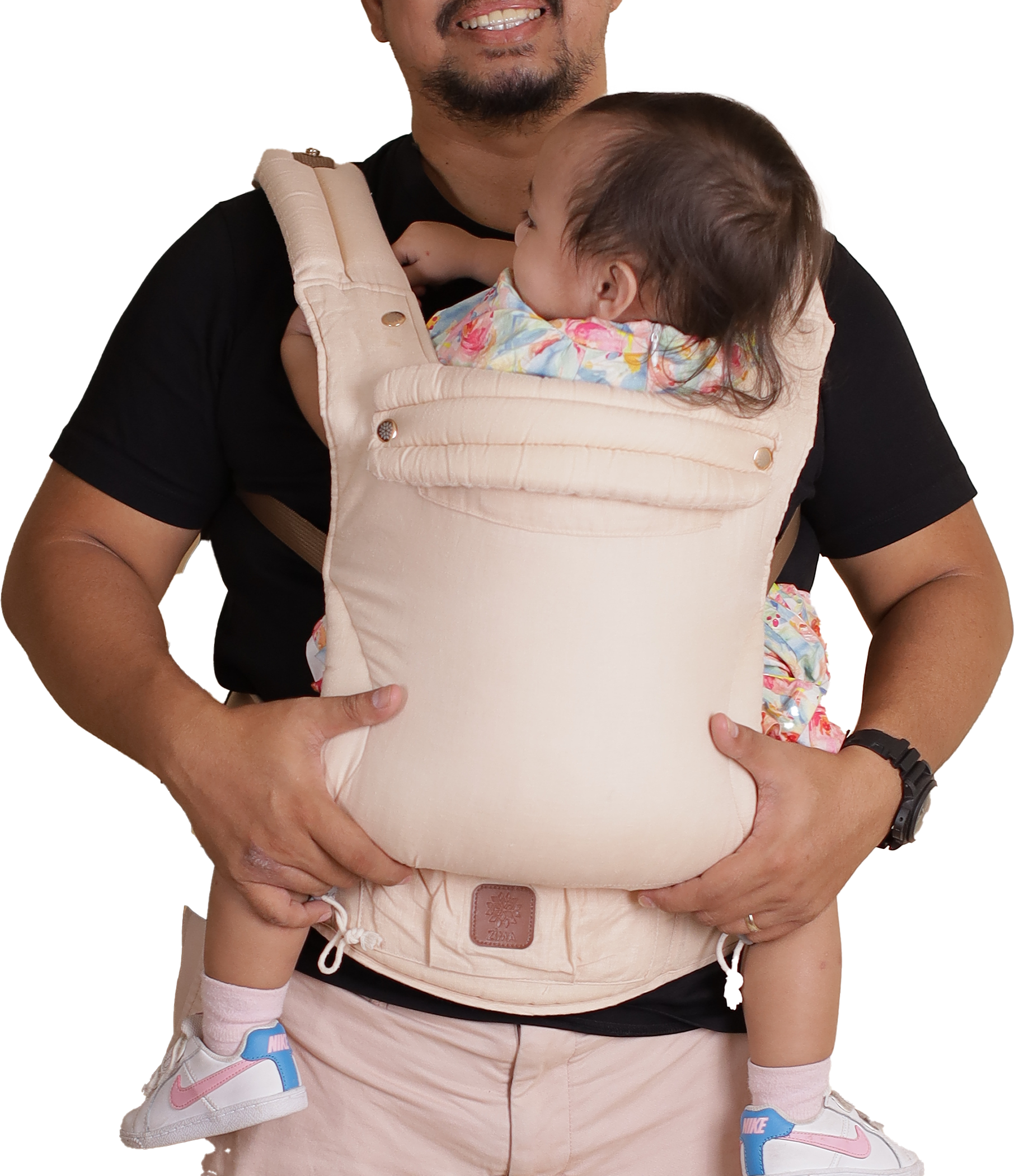 Zima Linen Premium Adjustable Ergonomic Baby Carrier (Hiraya, Yakap, Seresa Limited Edition) - Image 14
