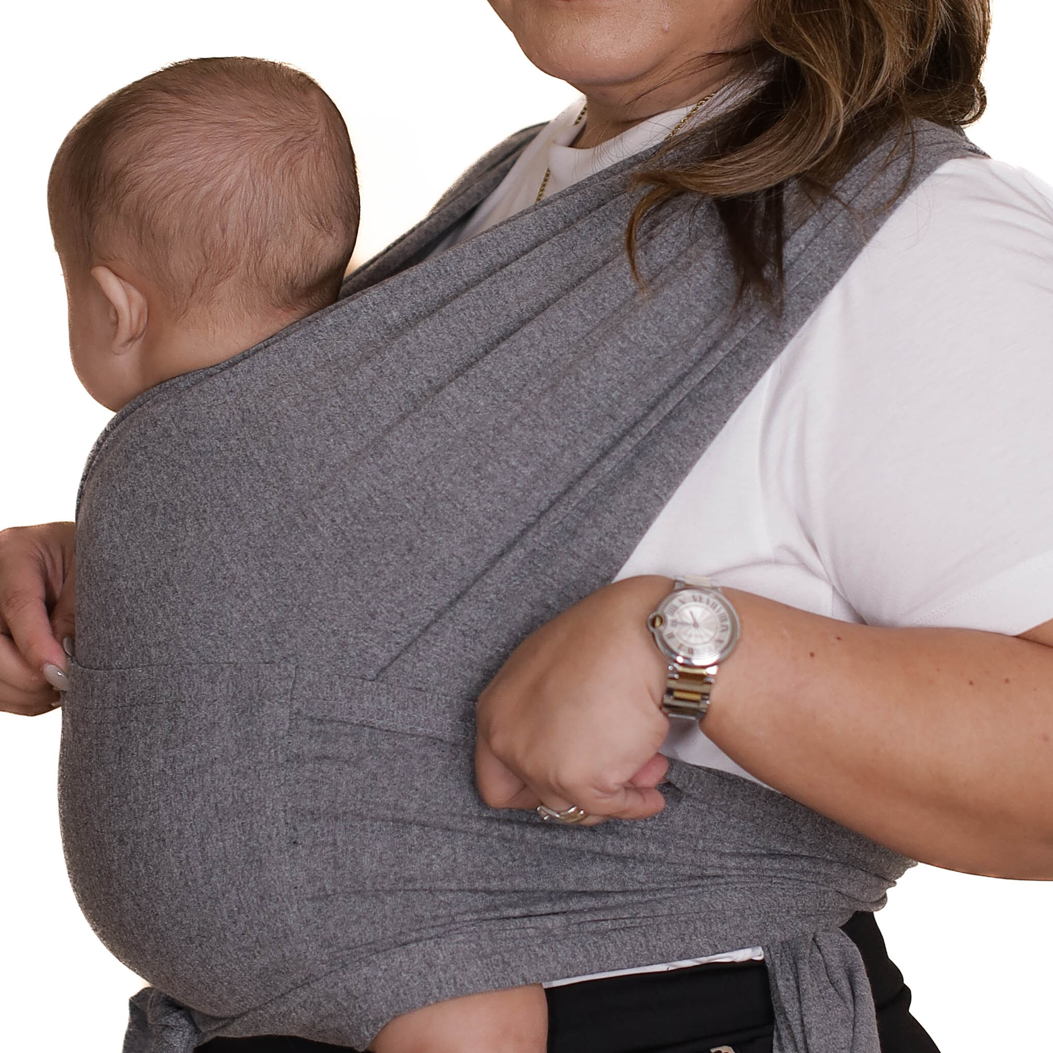 Zima Kodo Stretchy Hybrid Wrap Baby Carrier for Newborns - Image 4