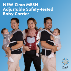 Zima Mesh Ergonomic Adjustable Baby Carrier No Hipseat for Newborns to Toddlers