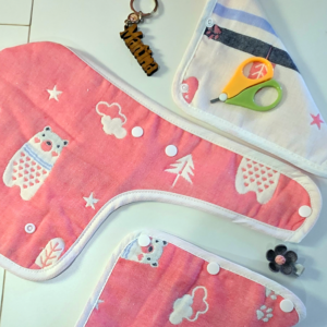 Zima Drool Pads Set Bib for Ergonomic Baby Carriers Ergobaby Infantino Lennylight Littlefrog Tula