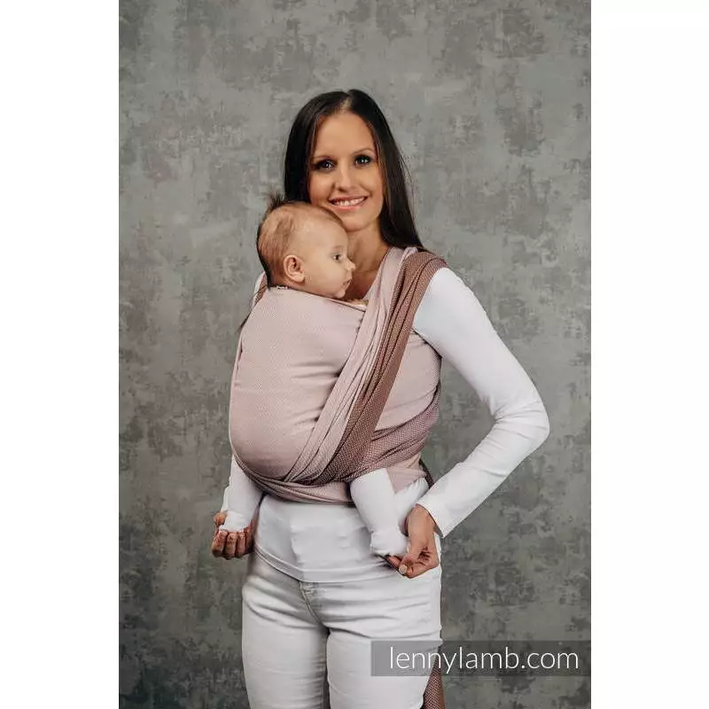 LennyLamb Woven Wrap Baby Carrier Babywearing Ring Sling for Newborn Toddler - Image 7