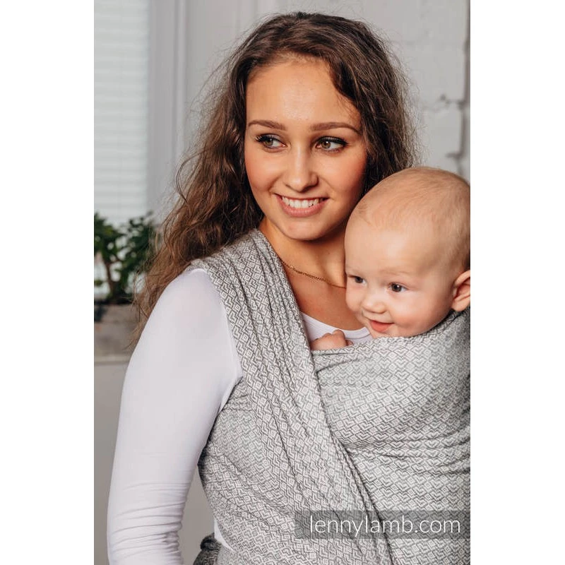 LennyLamb Woven Wrap Baby Carrier Babywearing Ring Sling for Newborn Toddler - Image 2