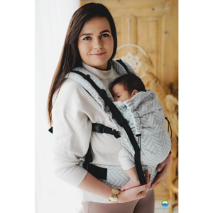 Littlefrog Prime v3 Adjustable Ergonomic Baby Carrier Soft-Structured Carrier SSC Woven Wrap